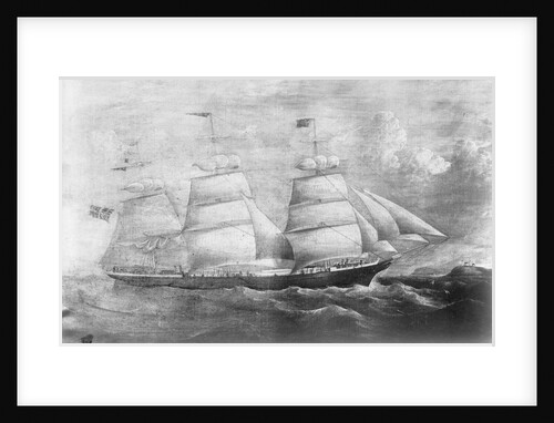'Rebus' (No, 1860), 3 masted ship, ex 'Queen of the Ocean', J  L Ugland by unknown