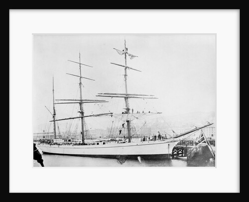 'Silverstream' (B, 1891) 3 masted barque, W P Herdman, Carrickfergus: at quayside by unknown