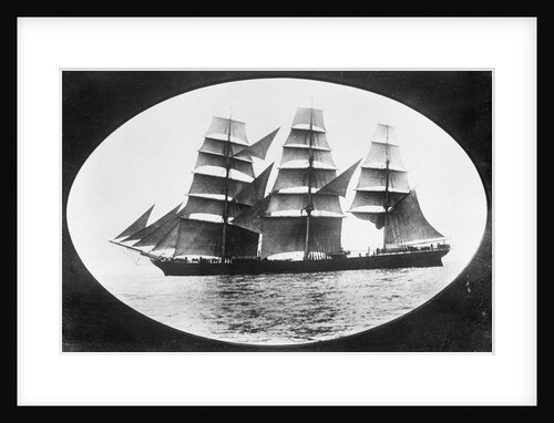 'Star of Russia' (Am, 1874) under sail by unknown