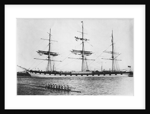 'Toxteth' (Br, 1887) at anchor by unknown