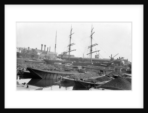 'Zaritza' (Fi, 1877) in Regent's Canal Dock, London by unknown