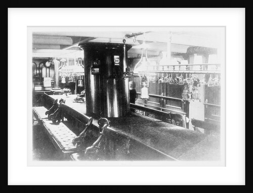 The 'Harbinger' (Br, 1876) interior of the saloon by unknown
