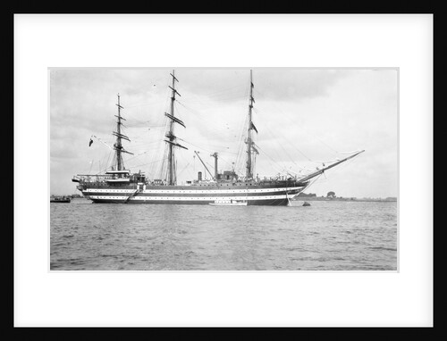 'Amerigo Vespucci' (It, 1931) at moorings, Gravesend by Anonymous