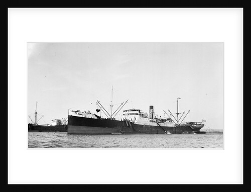 The 'Anna' (Gr, 1919) moored at Port Said by unknown