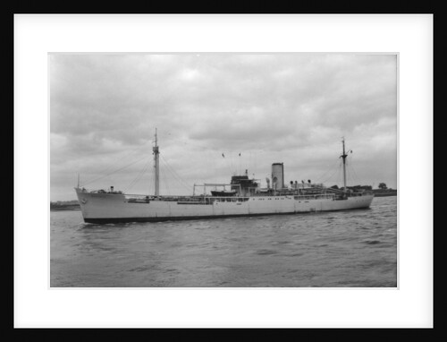 'Bacchus' (Br, 1936) under way, post-war by unknown