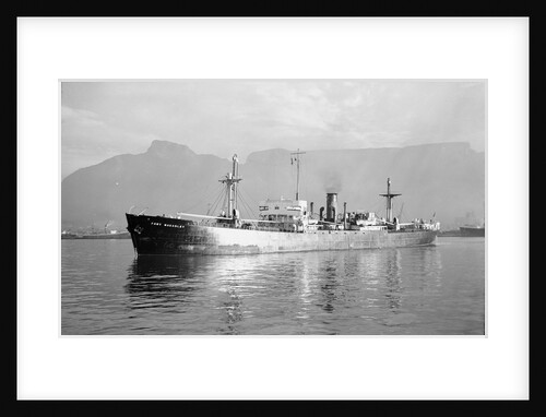 'Fort Nakasley' (1943) April 1948 in Cape Town Harbour by unknown