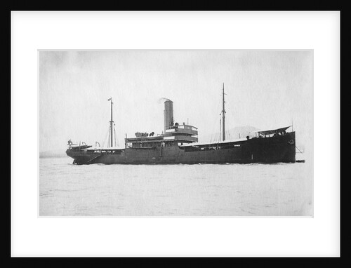 'Kwai Sang' (Br, 1917), at moorings by unknown