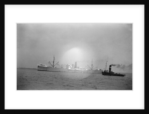 'Port Nicholson' (Br, 1919), underway off Gravesend by Unknown