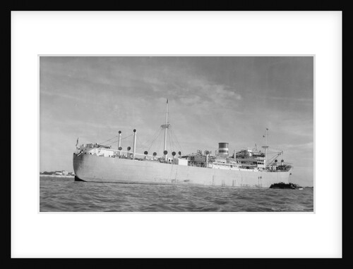 Silverwillow' (Br, 1930) at moorings, Beira by Unknown