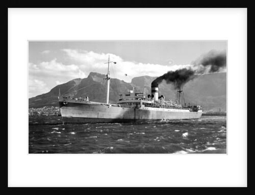 The 'Umgeni' (Br, 1938) in Cape Town harbour by unknown