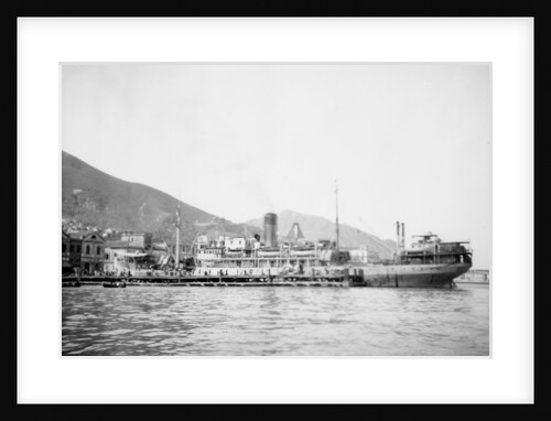 General cargo ship 'Yuen Sang' (Br, 1923)  at moorings by unknown