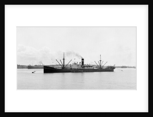 'Tanfield' (Br) at moorings, distant by unknown