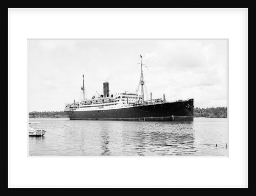 Cunard passenger liner 'Carinthia' (Br, 1925) under way by Unknown