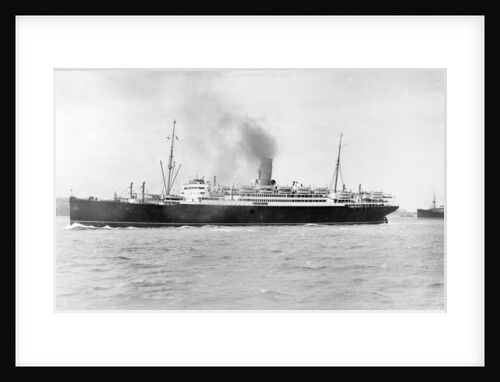 The 'Laconia' (Br, 1922) under way by unknown