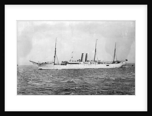 'Port Henderson' (Br, 1884) passenger/cargo liner, under way by Unknown