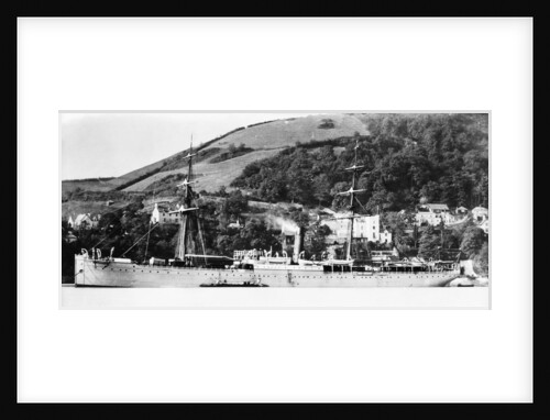 Passenger/cargo liner 'Dunrobin Castle' (Br, 1875), D. Currie & Co., at moorings by unknown