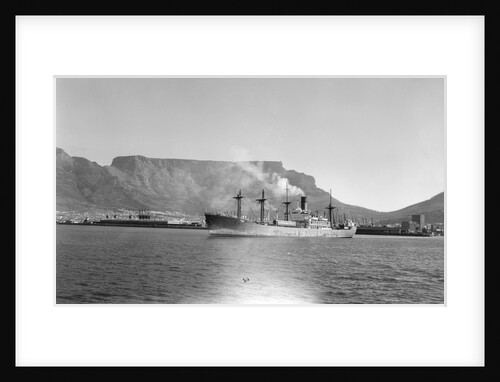 'Good Hope Castle' (Br, 1945), in Cape Town harbour by unknown
