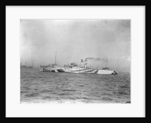 Port side view just forward of the broadside of Train Ferry No. 1 (1917) by unknown