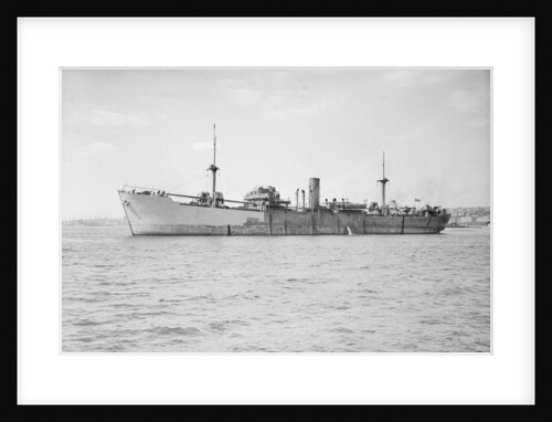 Photograph of general cargo vessel 'Baron Semple' (1939) under way in 1941-1943 by unknown