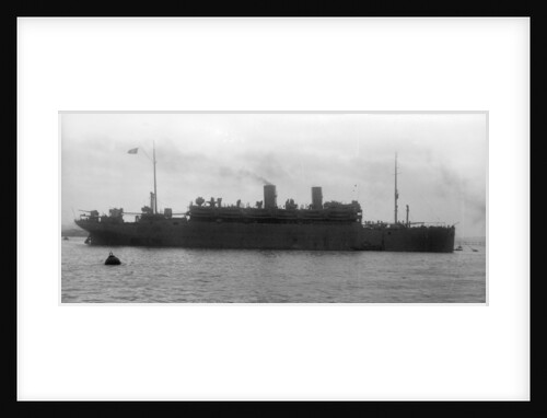 'Cuba' (Br, 1923) at moorings by unknown