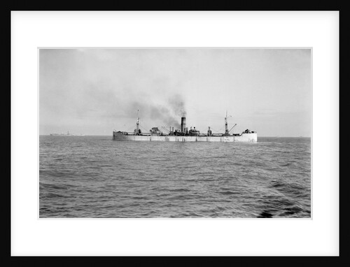 'Clan Colquhoun' (Br, 1918) cargo liner, at anchor by unknown