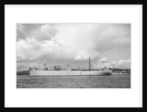 'Empire Outpost' (Br, 1943) at anchor in the Clyde anchorage by unknown