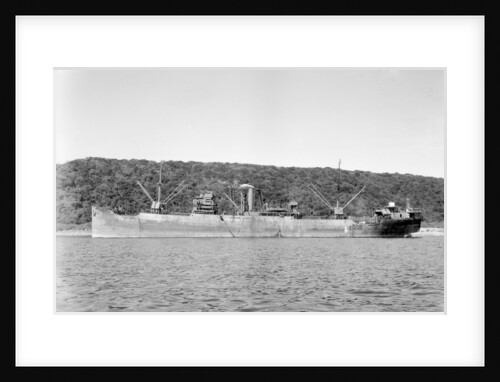 'Empire Stour' (Br, 1930) general cargo ship, lying at moorings by unknown