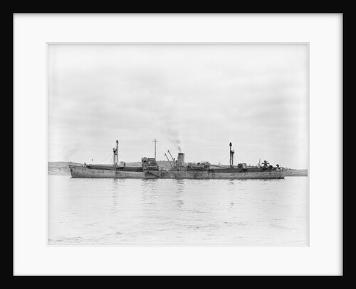'Fort Bedford' (Br, 1943) at anchor, Bedford Basin, Halifax NS by unknown