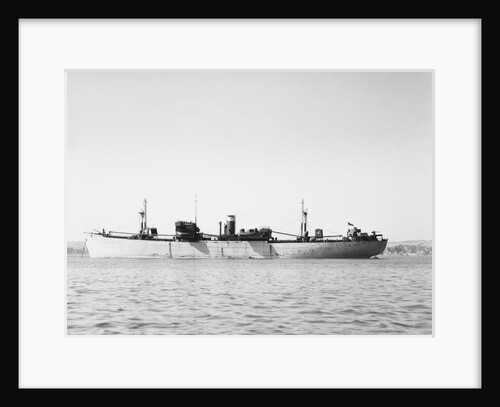 'Fort la Traite' (Br, 1942) at anchor by unknown