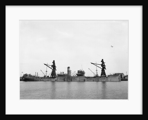 The 'Panaghis' (Gr, 1920) at quayside by unknown