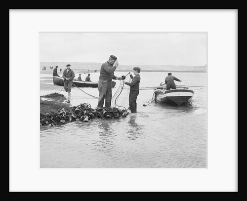 Salmon fishing on the Torridge by unknown