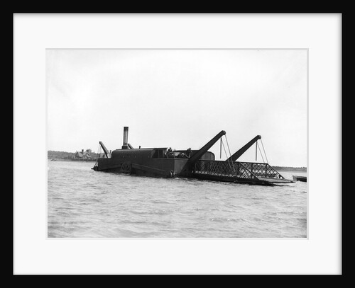 The steam chain ferry 'The Lady Beatrice' (1894) crossing the River Deben from Felixstowe to Bawdsey by Smiths Suitall Ltd.