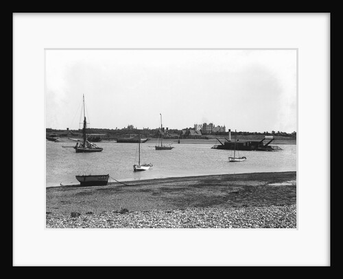 A view from the Felixstowe shore looking across the River Deben to Bawdsey, with Bawdsey Manor in the background by Smiths Suitall Ltd.