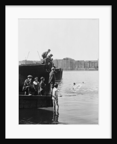 Rotherhithe children by unknown
