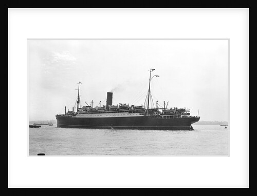 The 'Antonia' (Br, 1921) under way at Southampton by unknown