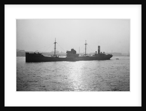 'Chelwood' (Br, 1928), at moorings on the River Thames by unknown