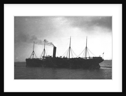 'Oxonian' (Br, 1898) under way by unknown