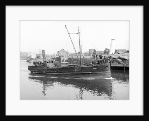 General cargo, short sea vessel 'Tanny' (Br, 1890)', under way on the River Avon at Bristol by Anonymous