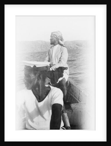 On board 'Triad' (1909) in the Gulf by unknown