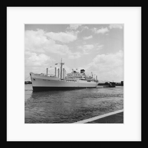 The 'Brasil Star' (1947) in the Royal Albert Basin by Grierson