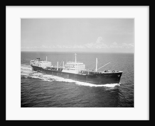 'British Cygnet' (Br, 1962) under way in the Strait of Malacca by unknown