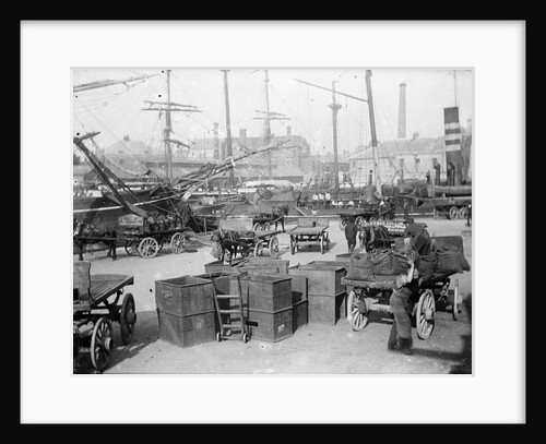 Portsmouth dockyard by unknown