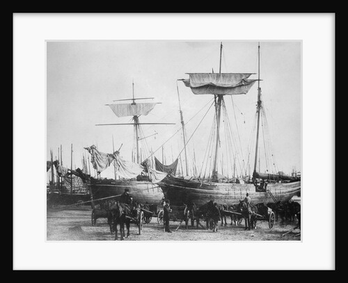 'RGD' 2 masted topsail schooner by unknown