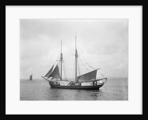 The 2 masted schooner 'Rothersand' (Britain, 1907), ex 'Heinrich Linnemann', Albert Westcott (Plymouth) by unknown