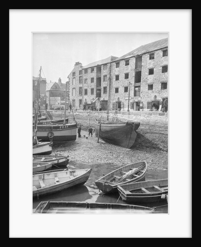Dayspring' Plymouth hooker, dried out at quayside, Plymouth by unknown