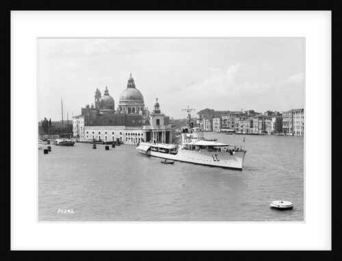 The Italian fleet torpedo boat 'Lince' at Venice, Italy by Marine Photo Service