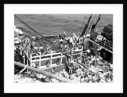 Swimming Pool aboard the 'Montcalm' by Marine Photo Service