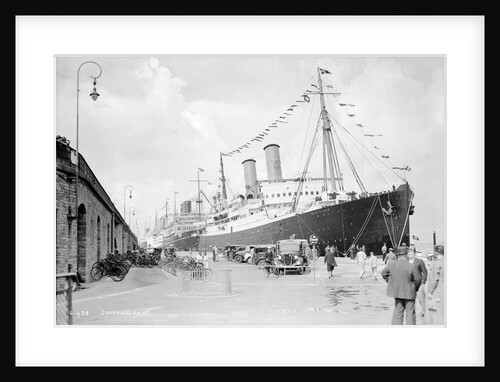 Cruise ships at Copenhagen, Denmark by Marine Photo Service