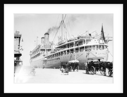 The 'Orama' at Palermo, Italy by Marine Photo Service