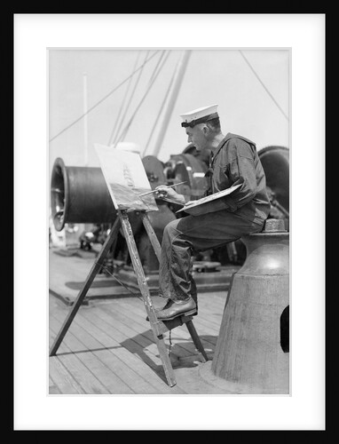 Seaman at recreation by Marine Photo Service